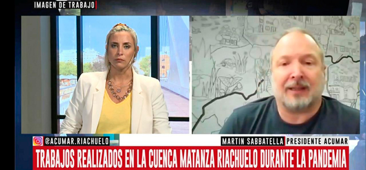 IMAGEN DE TRABAJO CON MARTÍN SABBATELLA Y MAURICIO KLAJMAN